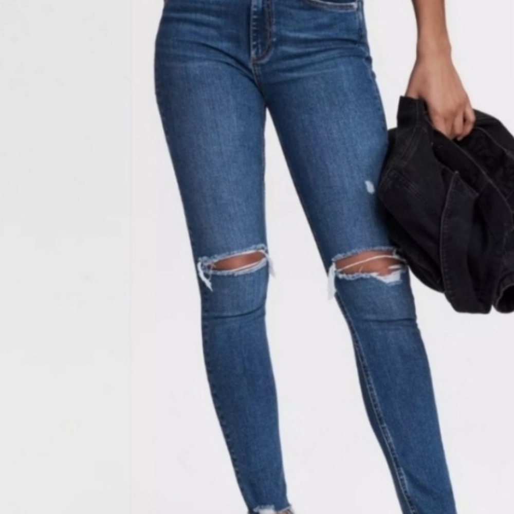 RAG AND BONE Nina High Rise Ankle Skinny Size 31